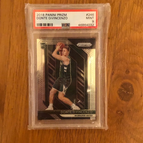 Donte Divincenzo PSA 9 Prizm Rookie Card - Picture 1 of 2